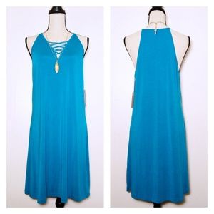 NWT Tart Collections Turquoise Knit Dress